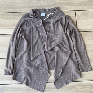 Gray cardigan